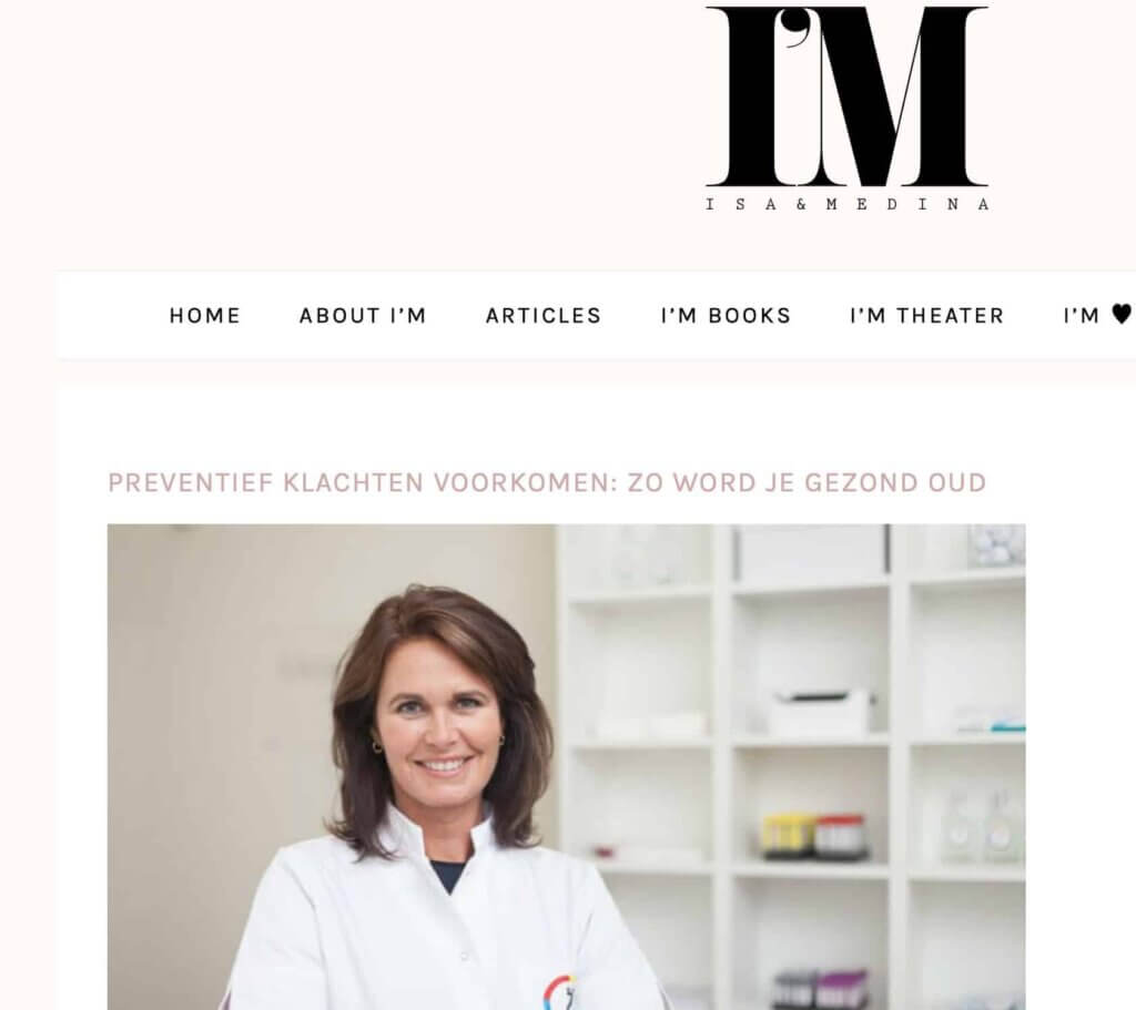 Sfeerbeeld bij het artikel: Preventief klachten voorkomen: zo word je gezond oud