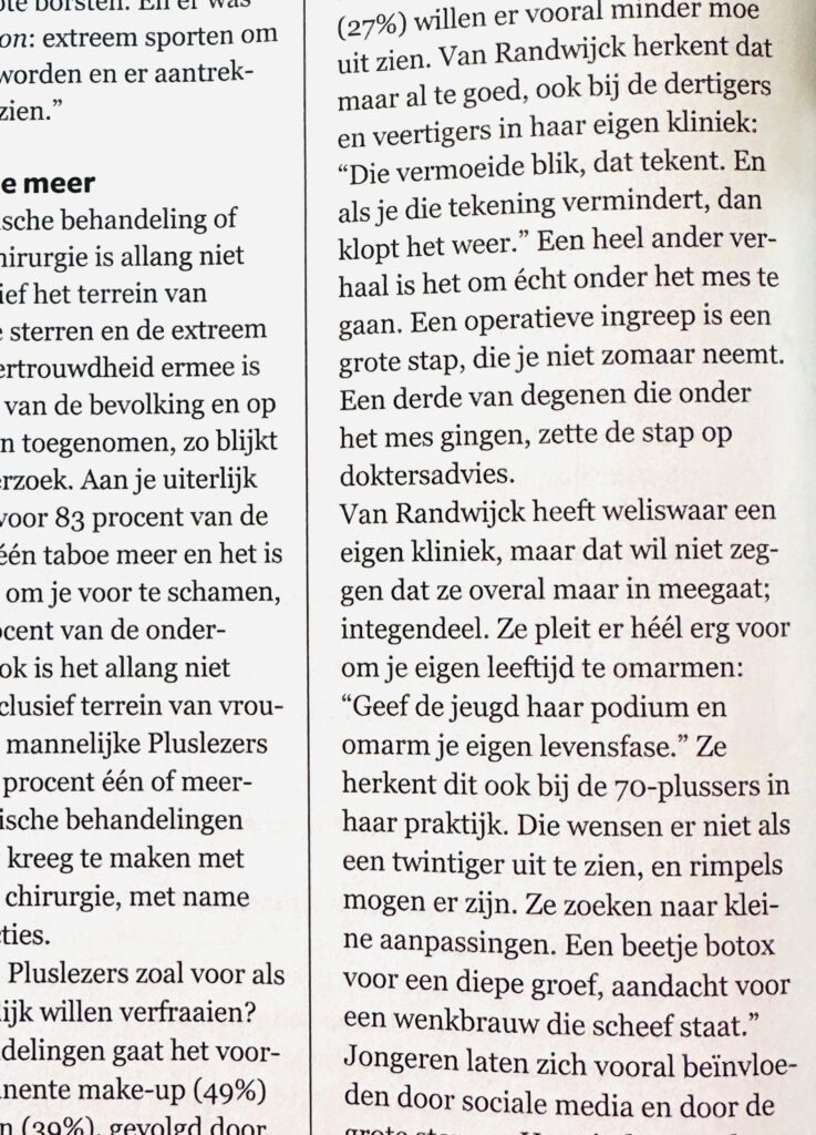 Artikel met een quote van Marguérite van Randwijck