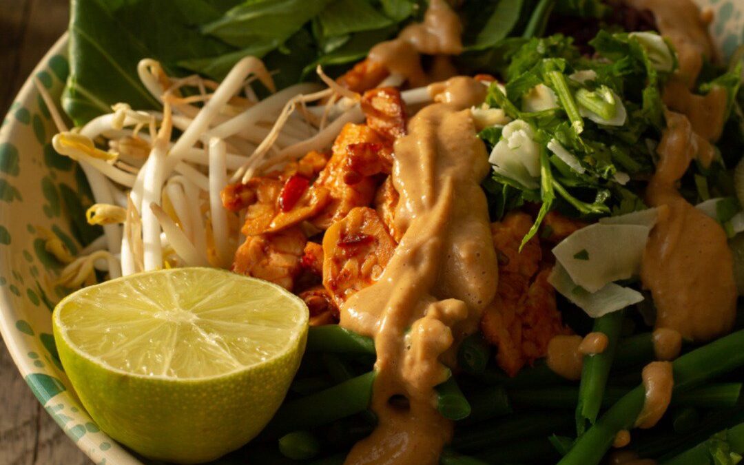 Nina’s Recept: Tempeh met Pindasaus cover