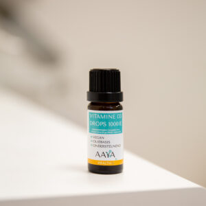 <b style="color:#0C9955;">Metabolics</b> AAYA's Vegan Vitamine D3 Drops 1000IE