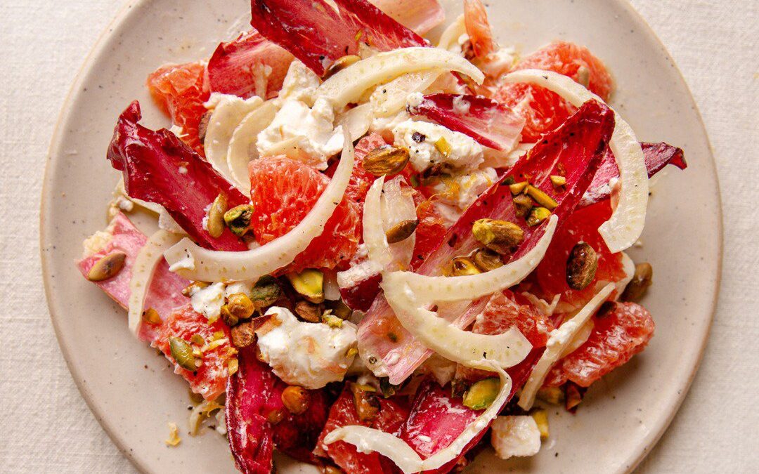 Nina’s Recept: Winterse Venkel-Citrussalade met Geitenkaas